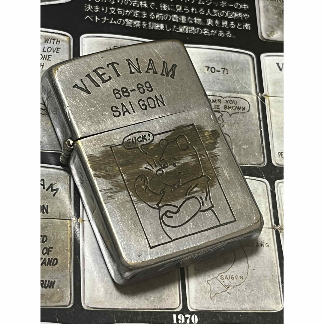 ZIPPO - 【ベトナムZIPPO】本物 1968年製ベトナムジッポー「くま ZIPPO - 【ベトナムZIPPO】本物 1968年製ベトナムジッポー「くま