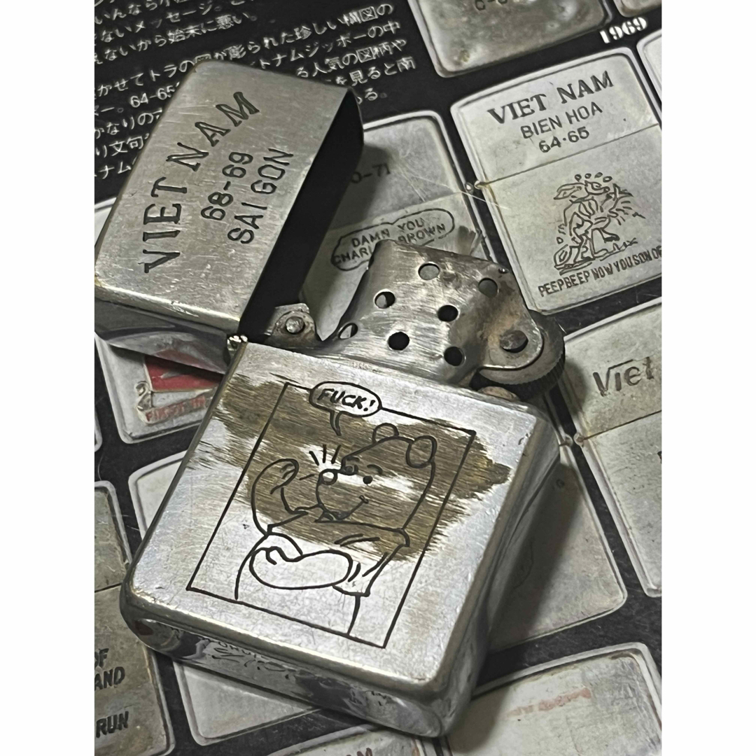 ZIPPO - 【ベトナムZIPPO】本物 1968年製ベトナムジッポー「くま ZIPPO - 【ベトナムZIPPO】本物 1968年製ベトナムジッポー「くま