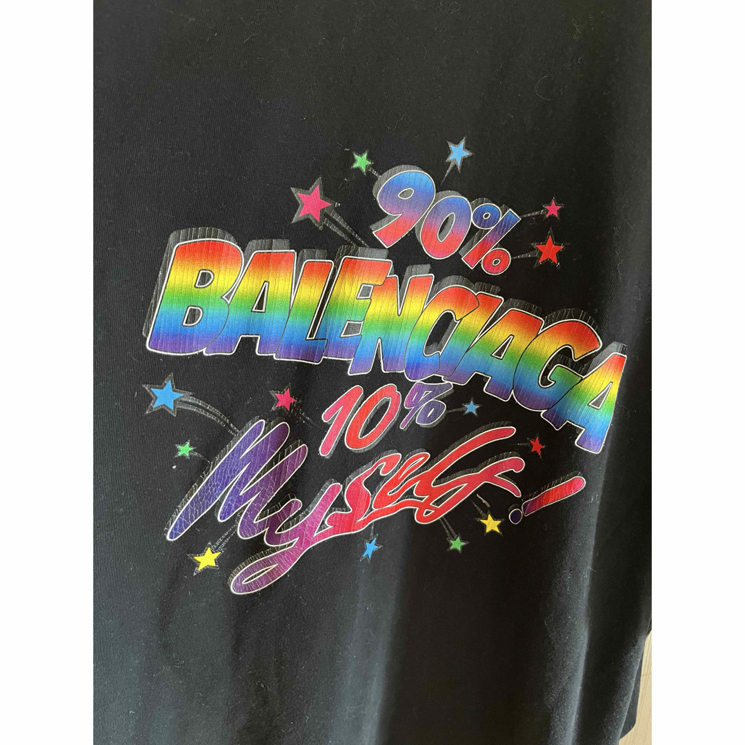 BALENCIAGA - 極美品バレンシアガ ダメージ加工Tシャツユニ BALENCIAGA - 極美品バレンシアガ ダメージ加工Tシャツユニ