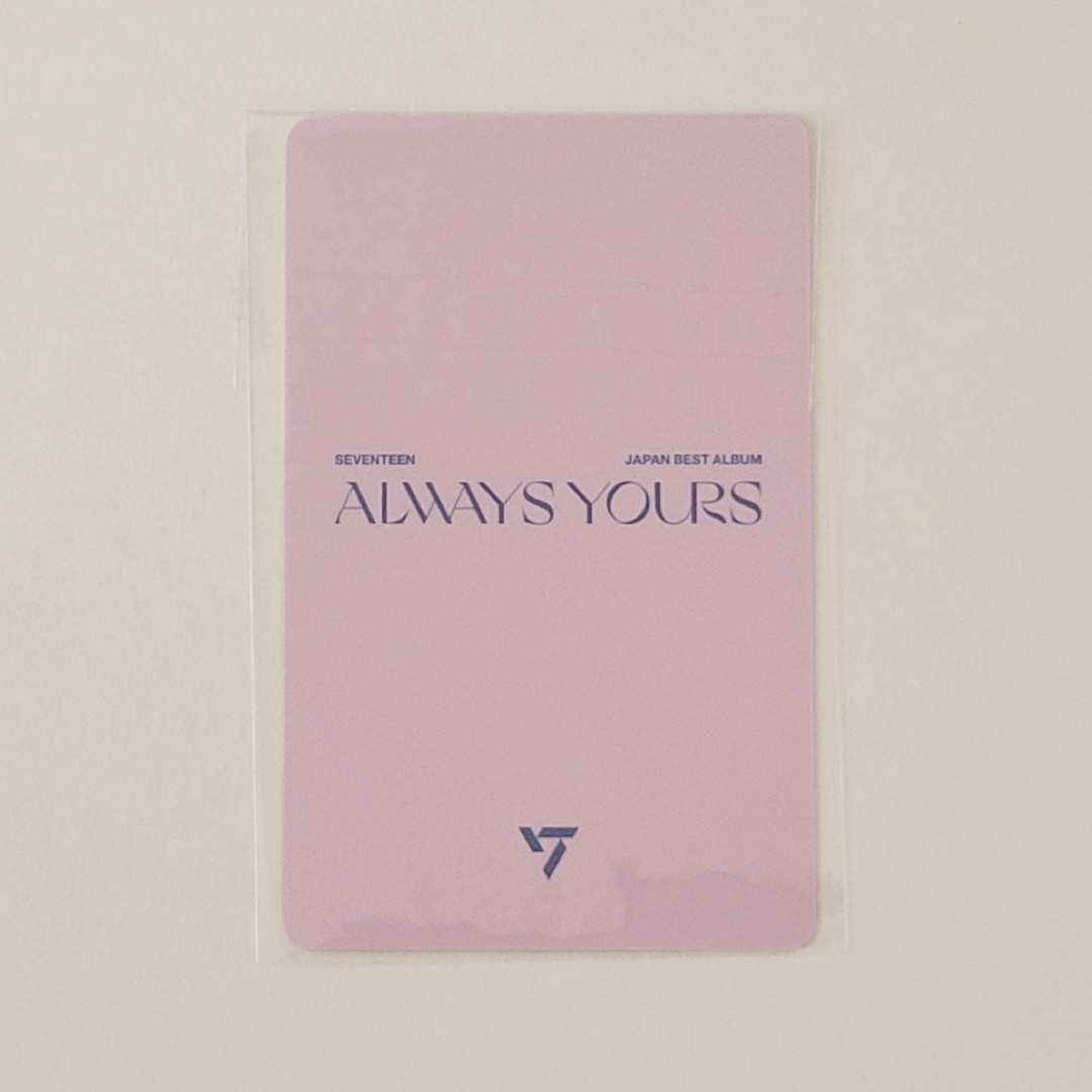 SEVENTEEN - SEVENTEEN『ジョシュア』トレカ ALWAYS YOURS SEVENTEEN - SEVENTEEN『ジョシュア』トレカ ALWAYS YOURS