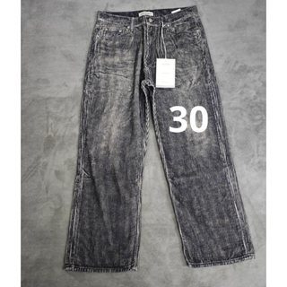 MB - MB ULTIMATE FABRIC トロンプルイユワイドデニムパンツの MB - MB ULTIMATE FABRIC トロンプルイユワイドデニムパンツの
