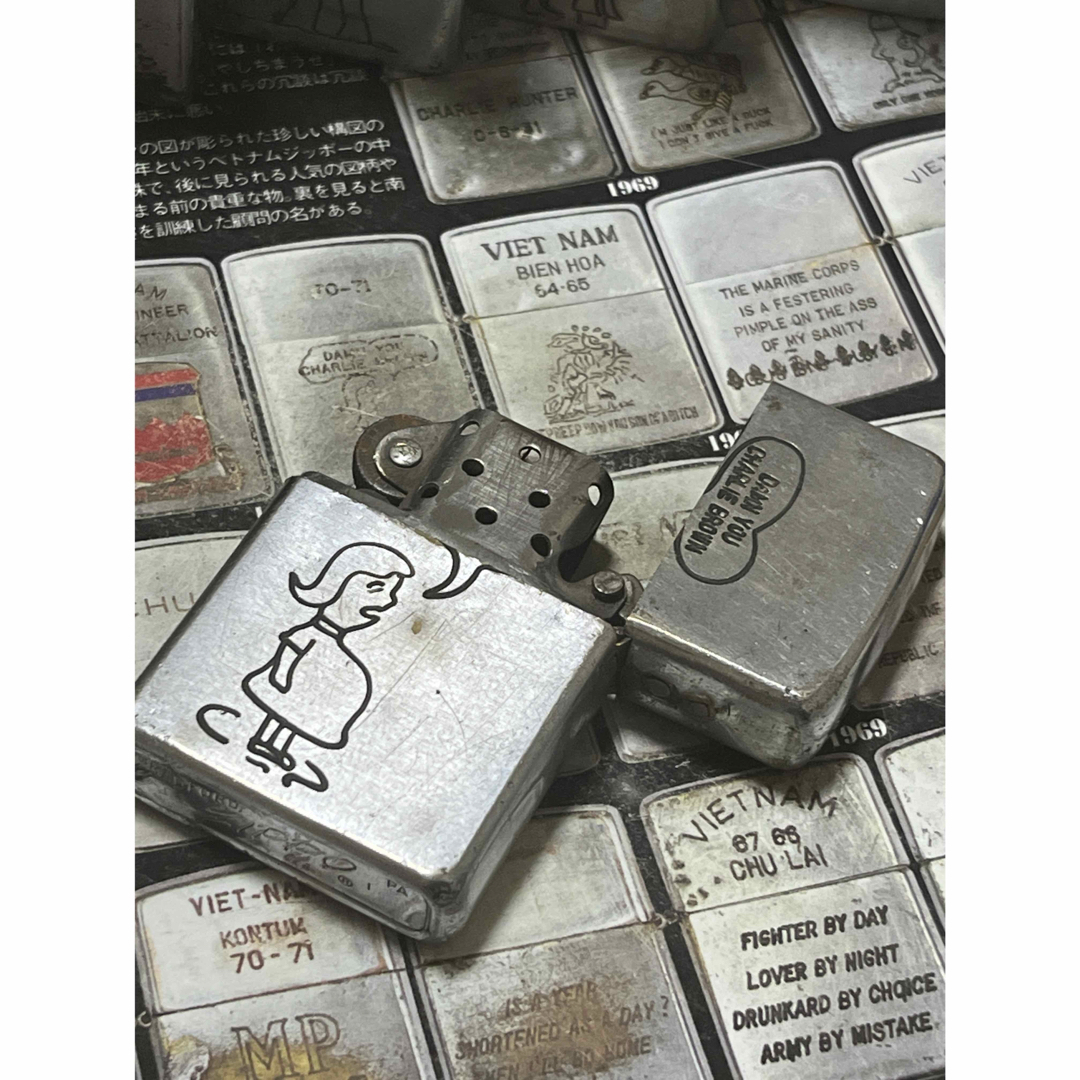 ZIPPO - 【ベトナムZippo】本物 1971年製ベトナムジッポー ZIPPO - 【ベトナムZippo】本物 1971年製ベトナムジッポー