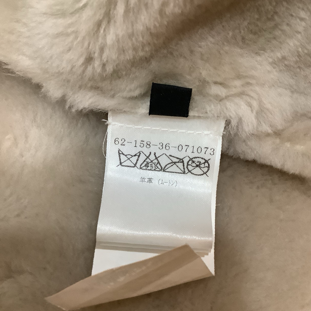 EMMETI - エンメティ EMMETI 羊革 ムートンコート ダッフル EMMETI - エンメティ EMMETI 羊革 ムートンコート ダッフル