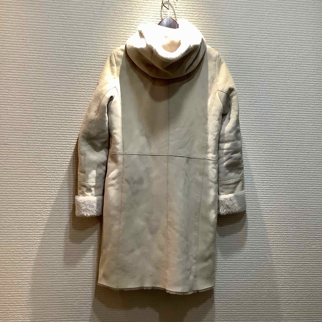 EMMETI - エンメティ EMMETI 羊革 ムートンコート ダッフル EMMETI - エンメティ EMMETI 羊革 ムートンコート ダッフル