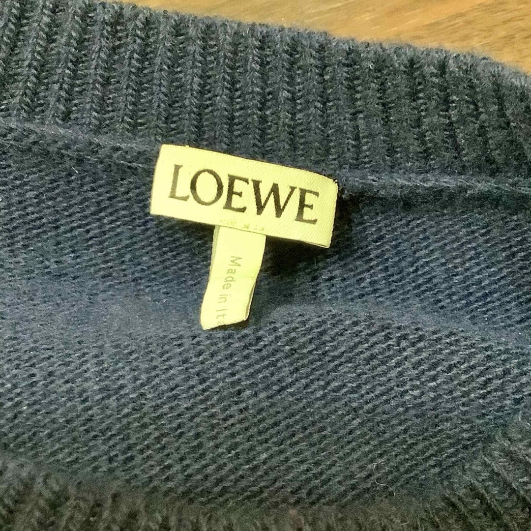LOEWE - ロエベ LOEWE 21AW アナグラム 刺繍 丸首 セーター LOEWE - ロエベ LOEWE 21AW アナグラム 刺繍 丸首 セーター