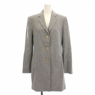 Max Mara - マックスマーラ コート ブラウン系 40 ウール 他 白 Max Mara - マックスマーラ コート ブラウン系 40 ウール 他 白