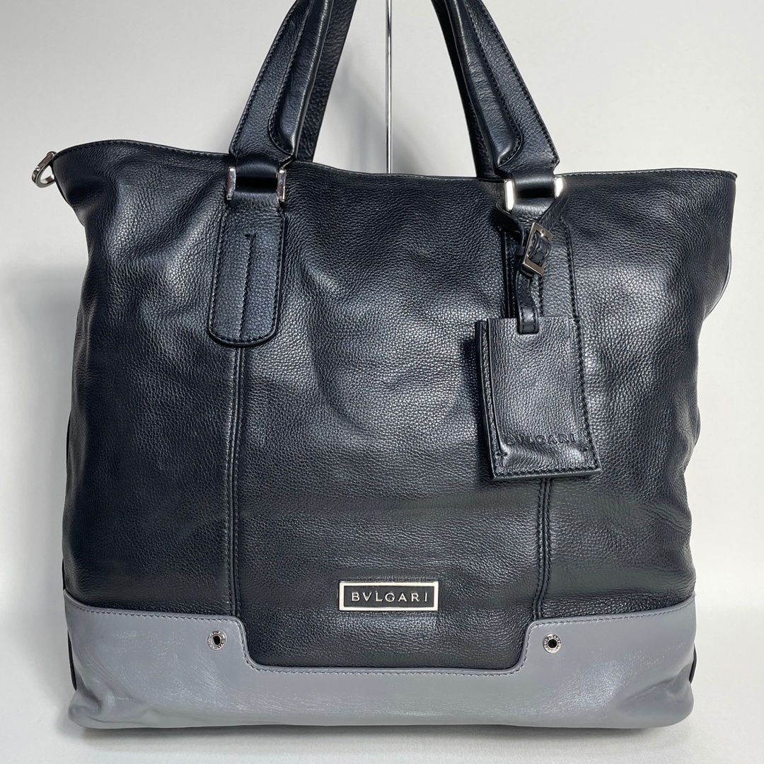 BVLGARI - 2503-158|美品|ブルガリ 2WAYトートバッグ レザー BVLGARI - 2503-158|美品|ブルガリ 2WAYトートバッグ レザー