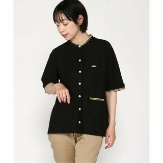 クリフメイヤー(KRIFF MAYER)の【BLACK】(W)冷感リンクスカノコ5分袖カーデ(カーディガン)
