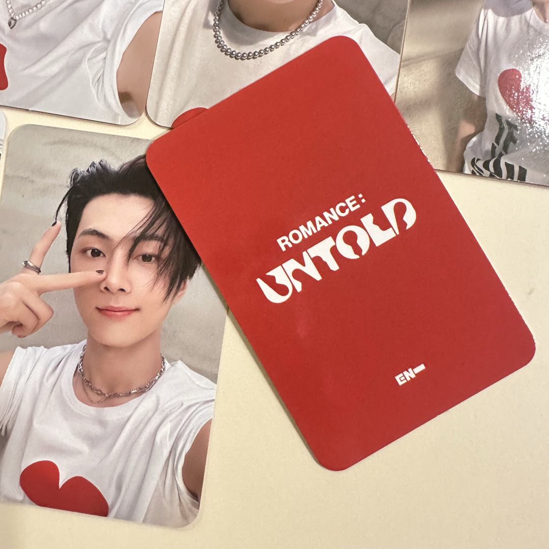 ENHYPEN - ENHYPEN Romance Untold weverseトレカセットの通販 ENHYPEN - ENHYPEN Romance Untold weverseトレカセットの通販