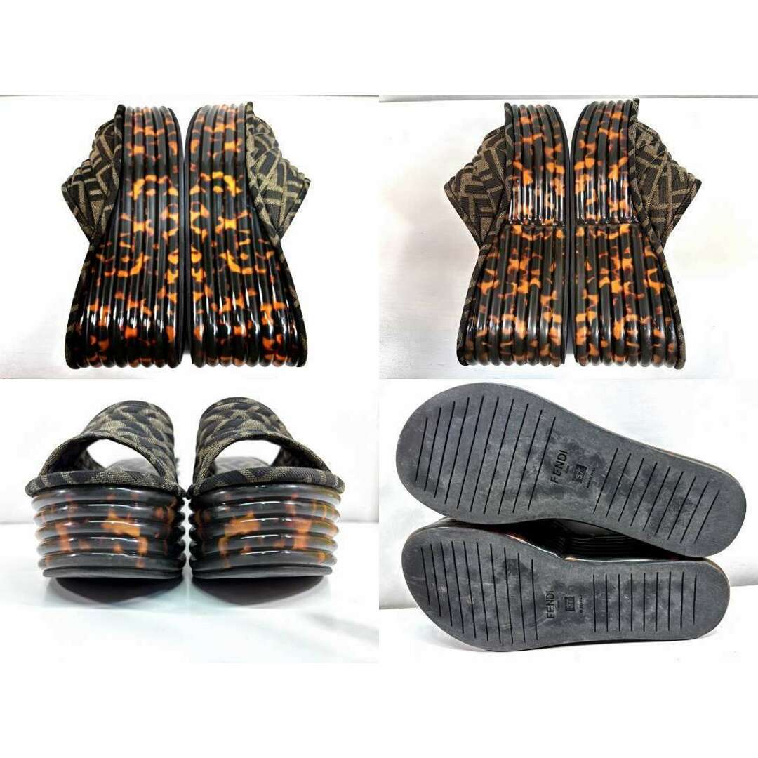 FENDI - s25t-0385y【中古】FENDI フェンディ ズッカ ズッカ柄 FENDI - s25t-0385y【中古】FENDI フェンディ ズッカ ズッカ柄