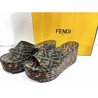 FENDI - s25t-0385y【中古】FENDI フェンディ ズッカ ズッカ柄 FENDI - s25t-0385y【中古】FENDI フェンディ ズッカ ズッカ柄