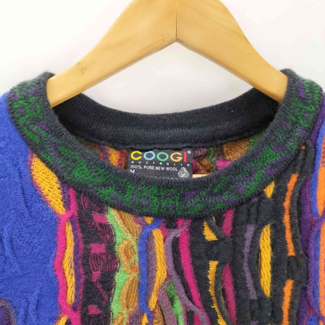 COOGI - COOGI(クージー) 90S 総柄 3D ウールニット メンズ COOGI - COOGI(クージー) 90S 総柄 3D ウールニット メンズ