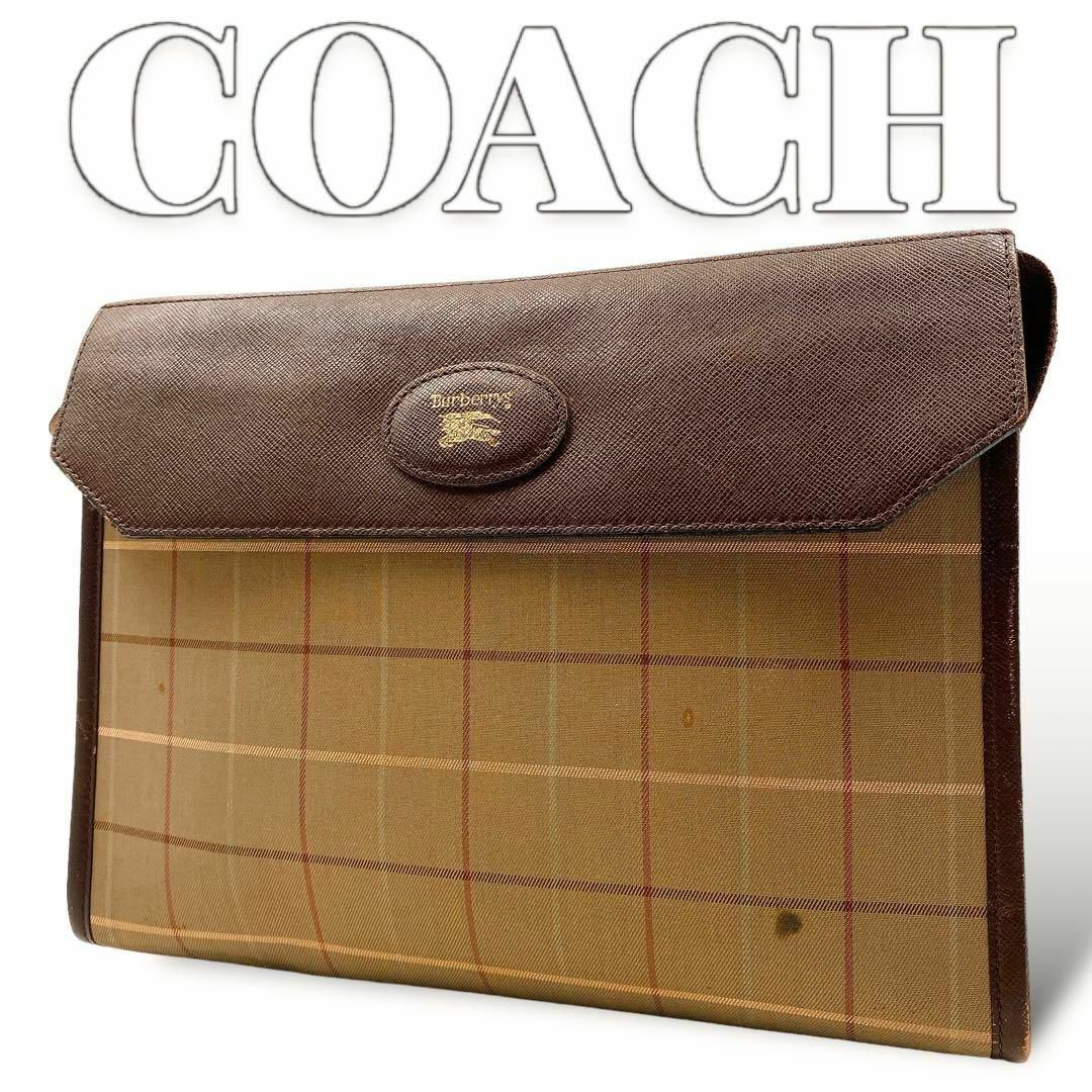 BURBERRY - BURBERRY ノバチェック クラッチバッグ 8055の通販 BURBERRY - BURBERRY ノバチェック クラッチバッグ 8055の通販