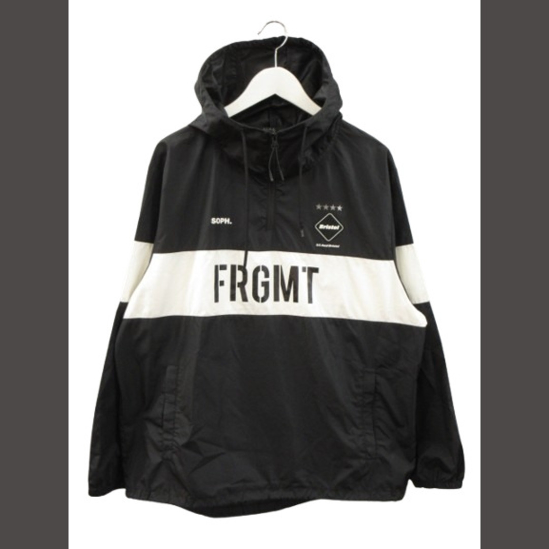 FCRB ANORAK SPONSORED BY FRAGMENT 黒 Mの通販 by ベクトル FCRB ANORAK SPONSORED BY FRAGMENT 黒 Mの通販 by ベクトル