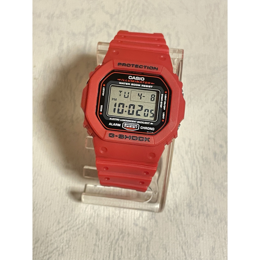 G-SHOCK - レア G-SHOCK DW-5600E 赤枠 の通販 by なつき|ジー G-SHOCK - レア G-SHOCK DW-5600E 赤枠 の通販 by なつき|ジー