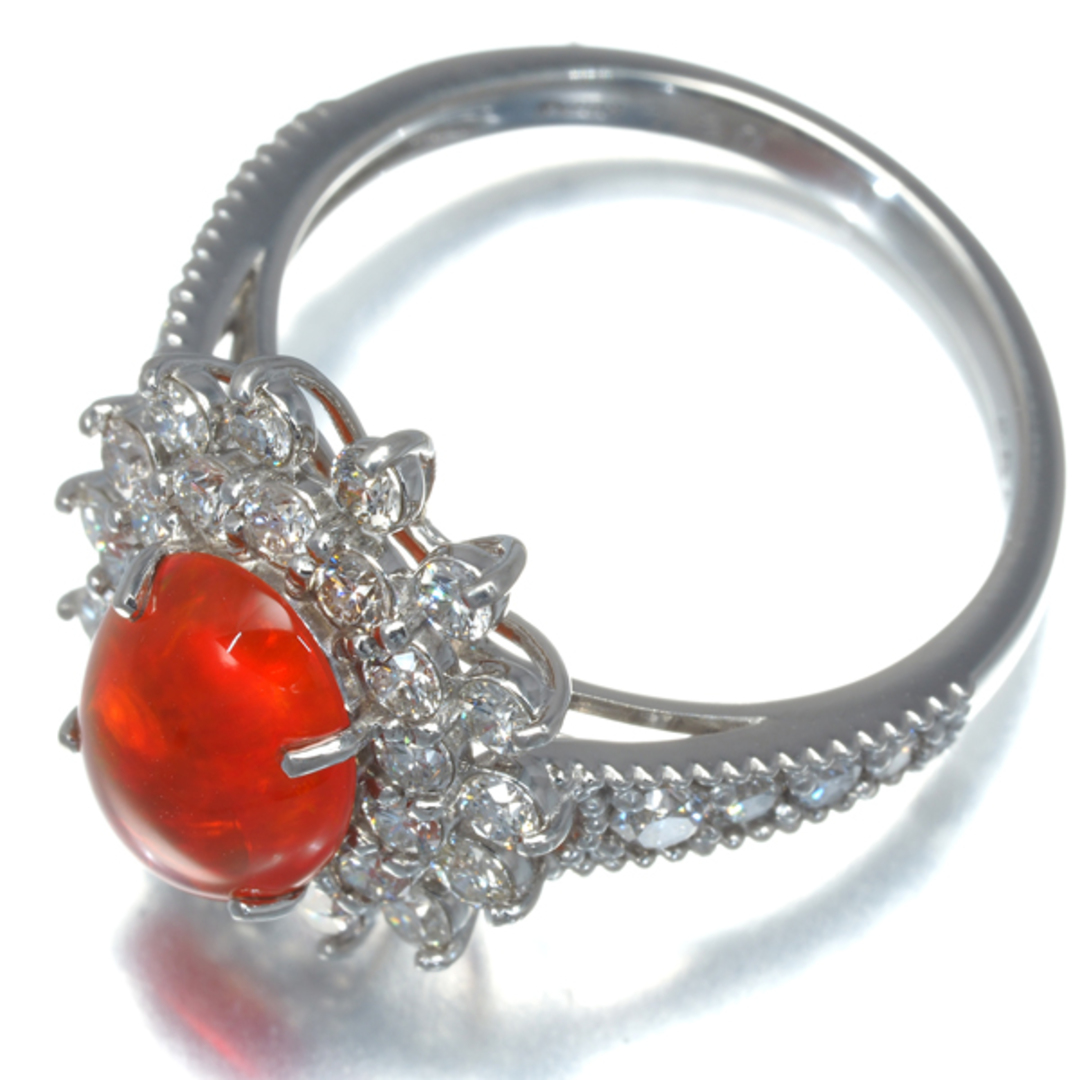 ファイアオパール 1.20ct ダイヤ ダイヤモンド 0.94ct ファイアオパール 1.20ct ダイヤ ダイヤモンド 0.94ct