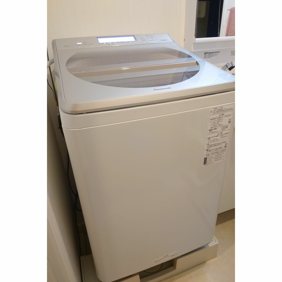 Panasonic - 美品 パナソニック全自動洗濯機 12KG NA-FA120V3の Panasonic - 美品 パナソニック全自動洗濯機 12KG NA-FA120V3の