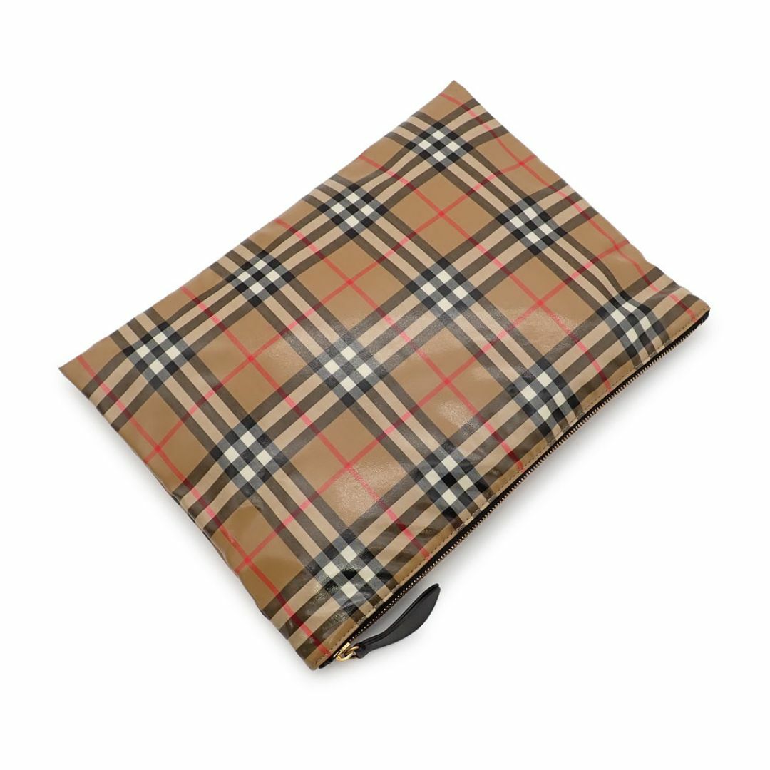 BURBERRY - 美品 バーバリー ハウスチェック クラッチバッグ BURBERRY - 美品 バーバリー ハウスチェック クラッチバッグ