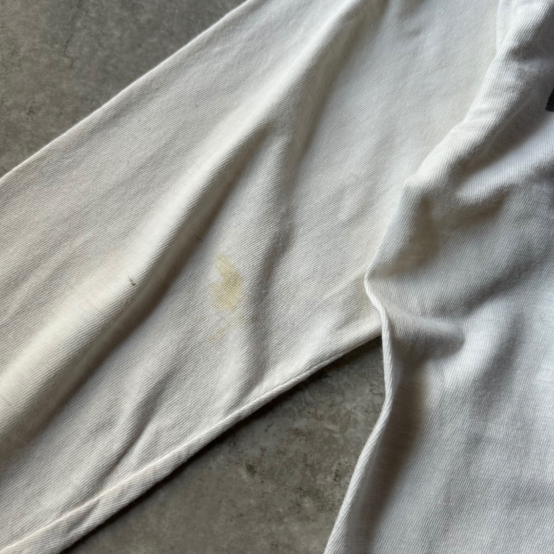 NIKE - 70s NIKE ロンtシャツ USA製 ホワイト L オレンジタグの NIKE - 70s NIKE ロンtシャツ USA製 ホワイト L オレンジタグの