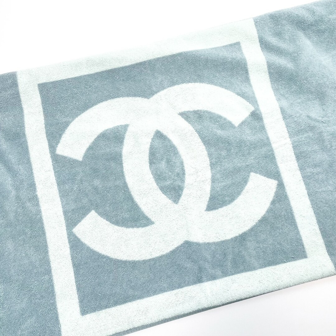 CHANEL - CHANEL シャネル ココマーク 大判ビーチタオル CHANEL - CHANEL シャネル ココマーク 大判ビーチタオル