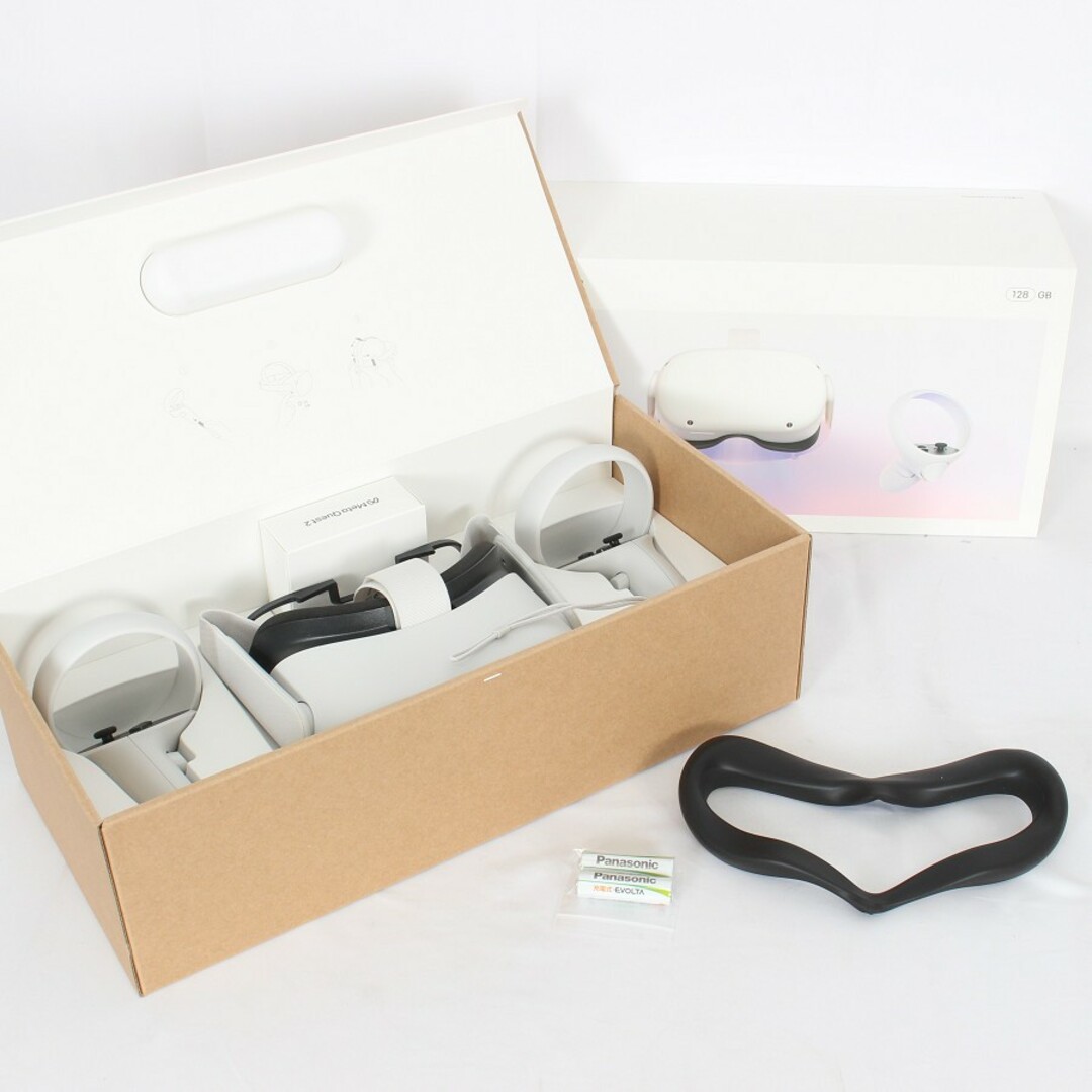 美品】Meta Quest 2 128GB VR ヘッドマウントディスプレイ 美品】Meta Quest 2 128GB VR ヘッドマウントディスプレイ