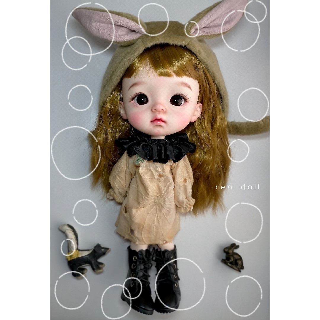 カスタムドール✰dayuanbao風 本体 qbaby bjd 球体関節人形の カスタムドール✰dayuanbao風 本体 qbaby bjd 球体関節人形の