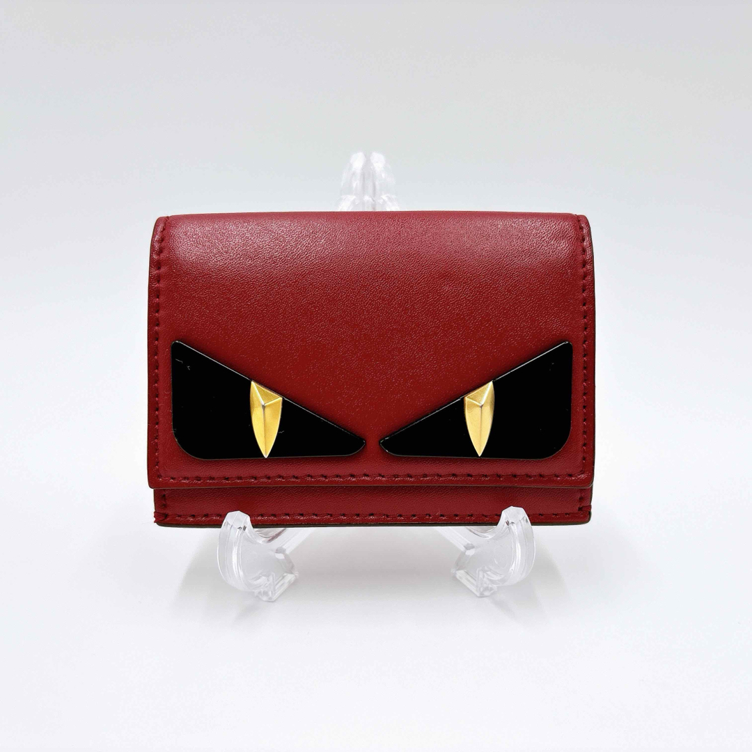 FENDI - 極美品 * FENDI フェンディ モンスター レザー 三 FENDI - 極美品 * FENDI フェンディ モンスター レザー 三
