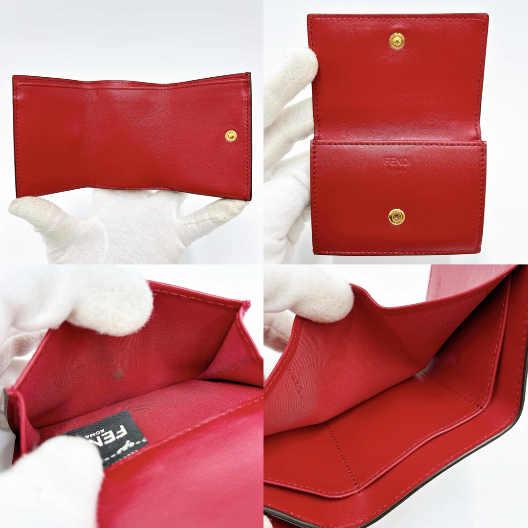 FENDI - 極美品 * FENDI フェンディ モンスター レザー 三 FENDI - 極美品 * FENDI フェンディ モンスター レザー 三