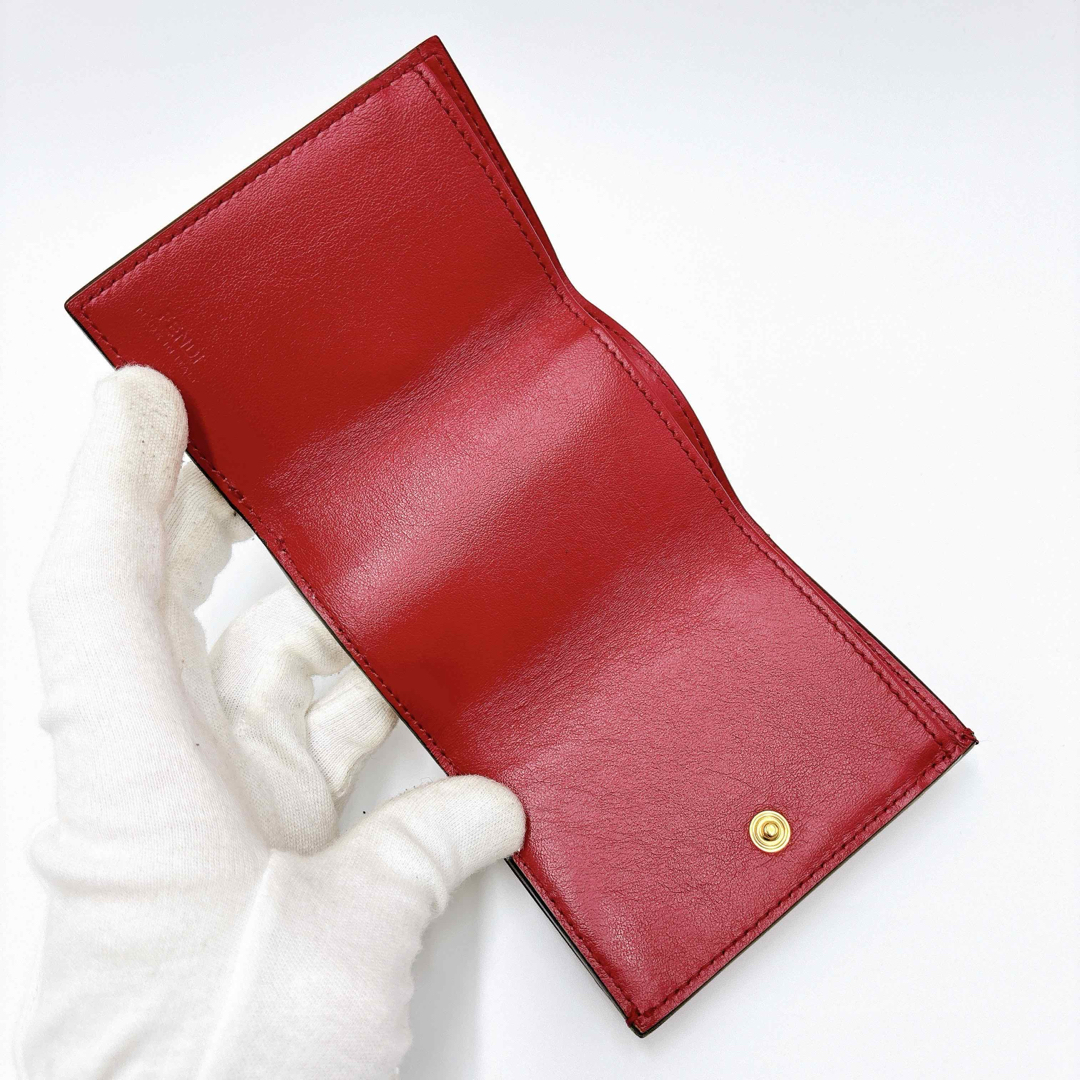 FENDI - 極美品 * FENDI フェンディ モンスター レザー 三 FENDI - 極美品 * FENDI フェンディ モンスター レザー 三