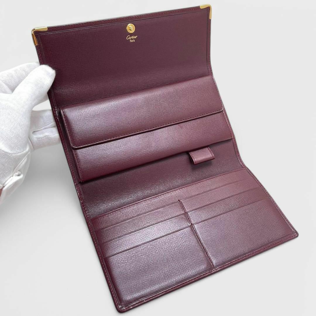 Cartier - 未使用品✨Cartier カルティエ マストライン 三つ折り Cartier - 未使用品✨Cartier カルティエ マストライン 三つ折り