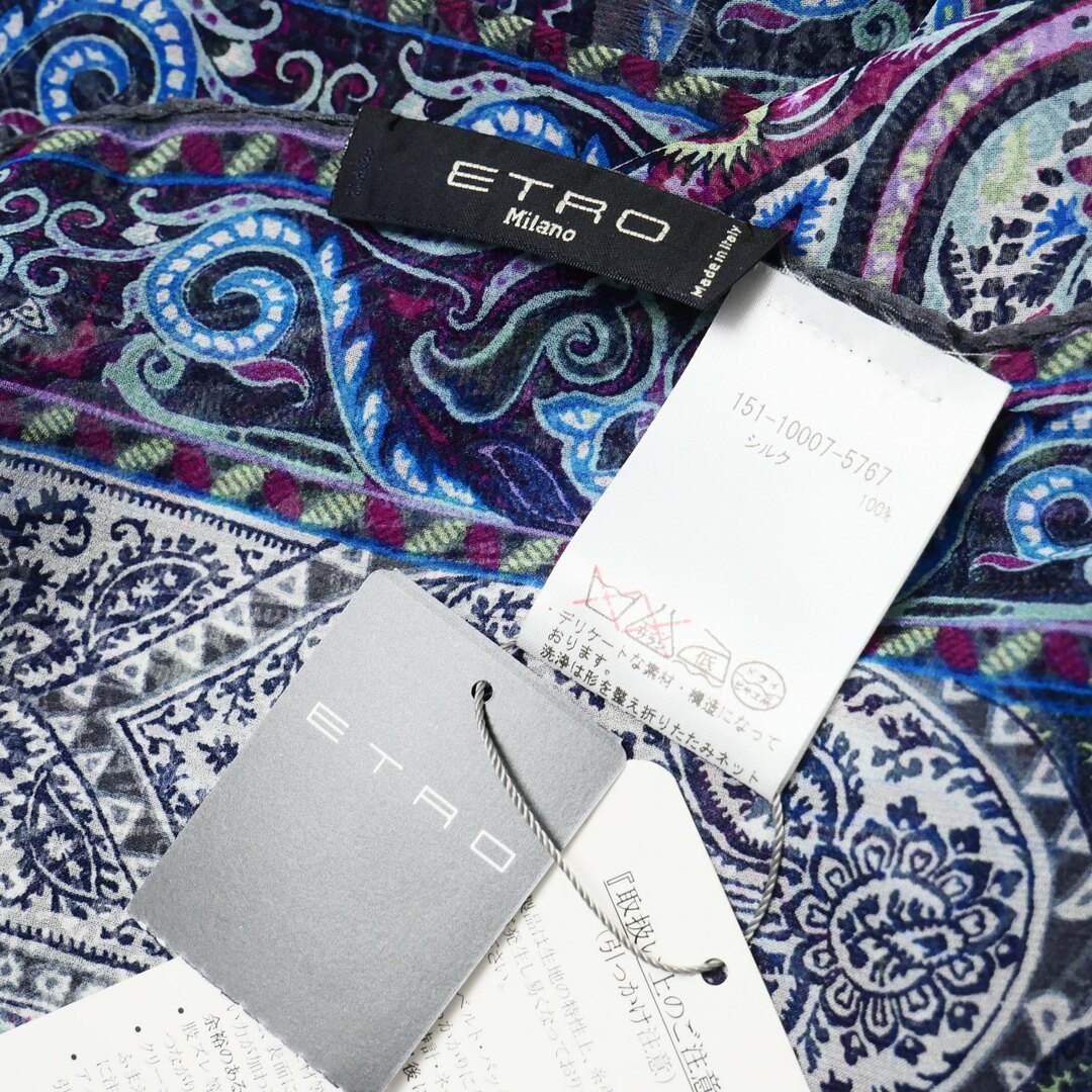 ETRO - □未使用品□ETRO エトロ ストール ショール ペイズリー ETRO - □未使用品□ETRO エトロ ストール ショール ペイズリー