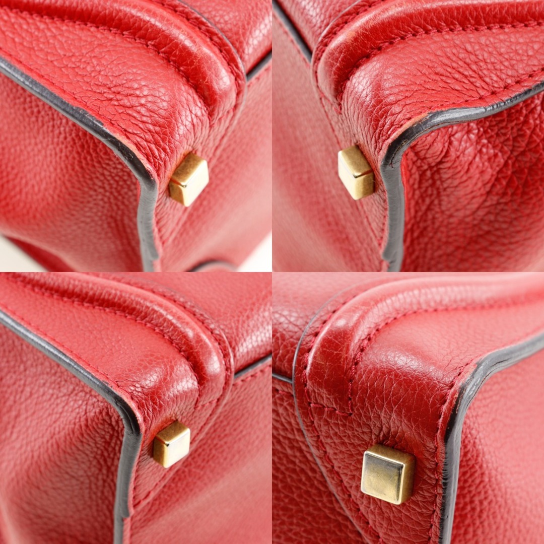 CELINE - 【CELINE】セリーヌ ラゲージマイクロショッパー CELINE - 【CELINE】セリーヌ ラゲージマイクロショッパー