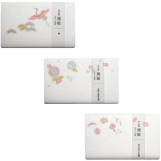 【人気商品】カミイソ 日本製 和紙 懐紙 kimono美 懐紙 3点 (鶴・手鞠