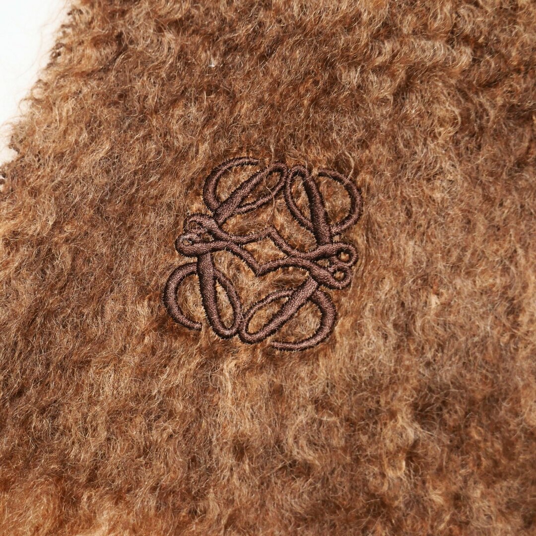 LOEWE - LOEWE ロエベ マフラー アナグラム ロゴ刺繍 ショール LOEWE - LOEWE ロエベ マフラー アナグラム ロゴ刺繍 ショール