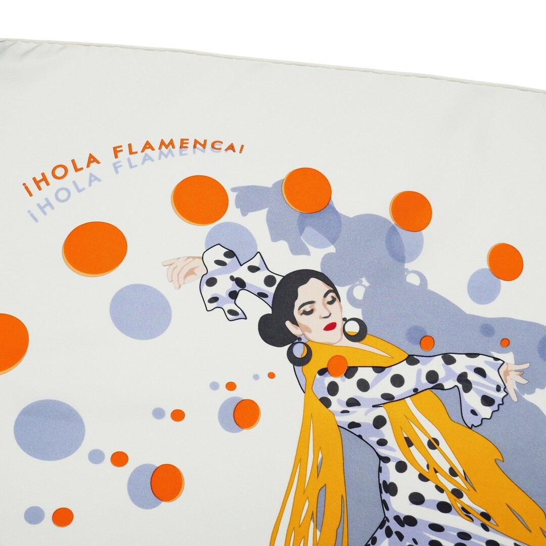 HERMES - HERMES エルメス カレ90 iHOLA FLAMENCA! スカーフ HERMES - HERMES エルメス カレ90 iHOLA FLAMENCA! スカーフ