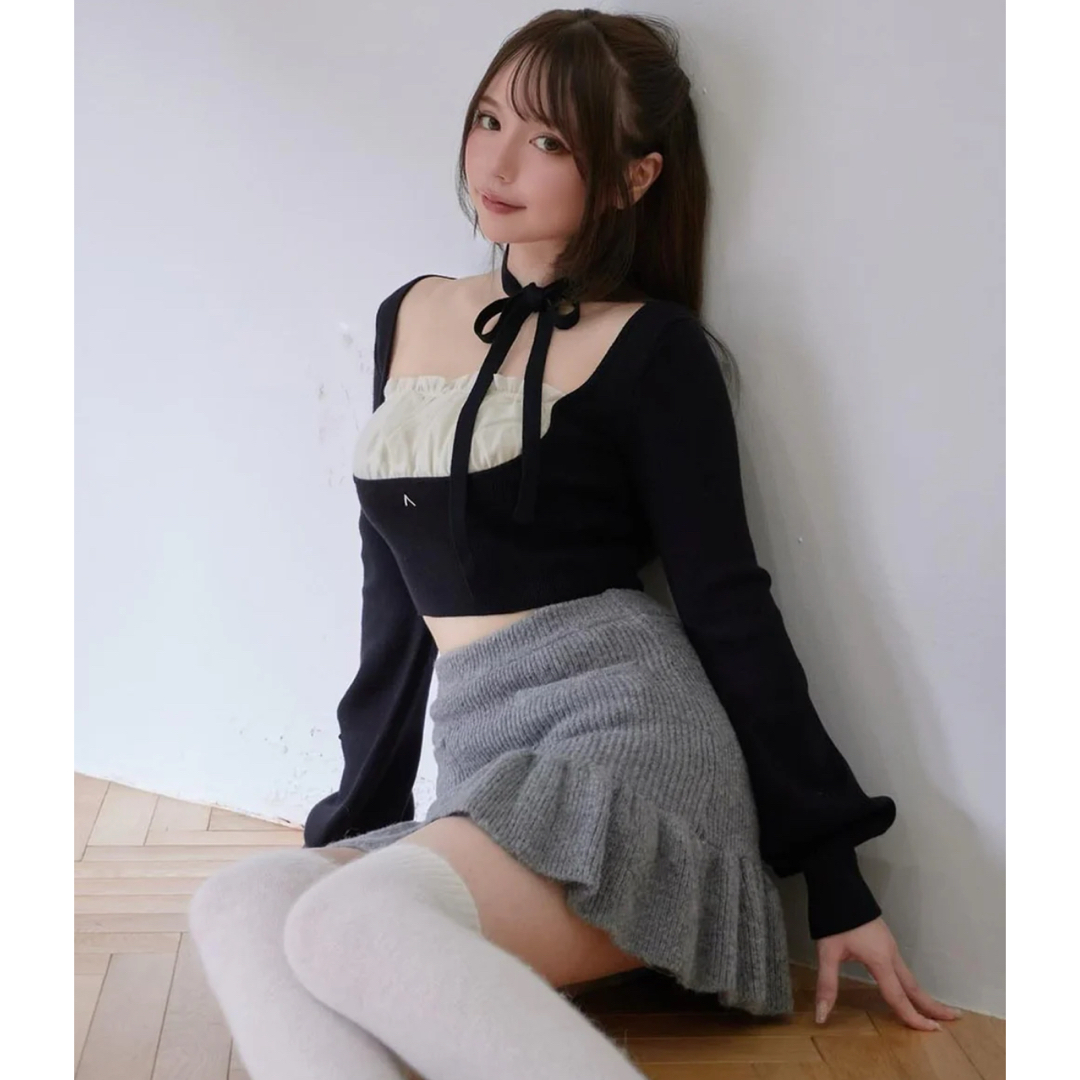 SNIDEL - 【正規品】andmary Mew frill topsの通販 by りんご's SNIDEL - 【正規品】andmary Mew frill topsの通販 by りんご's
