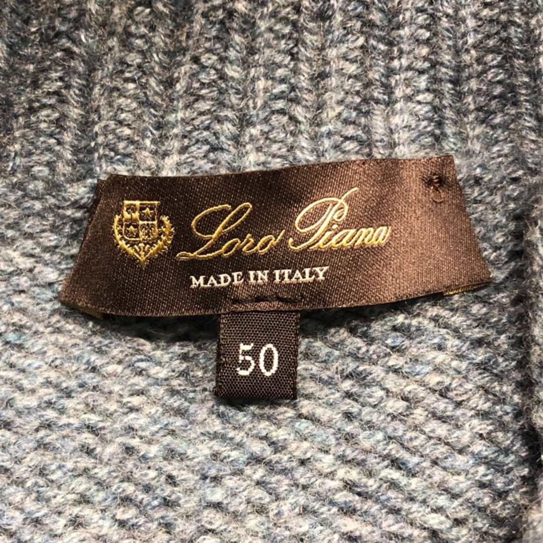 Loro Piana ロロピアーナ カシミアロールネックニットセーター Loro Piana ロロピアーナ カシミアロールネックニットセーター
