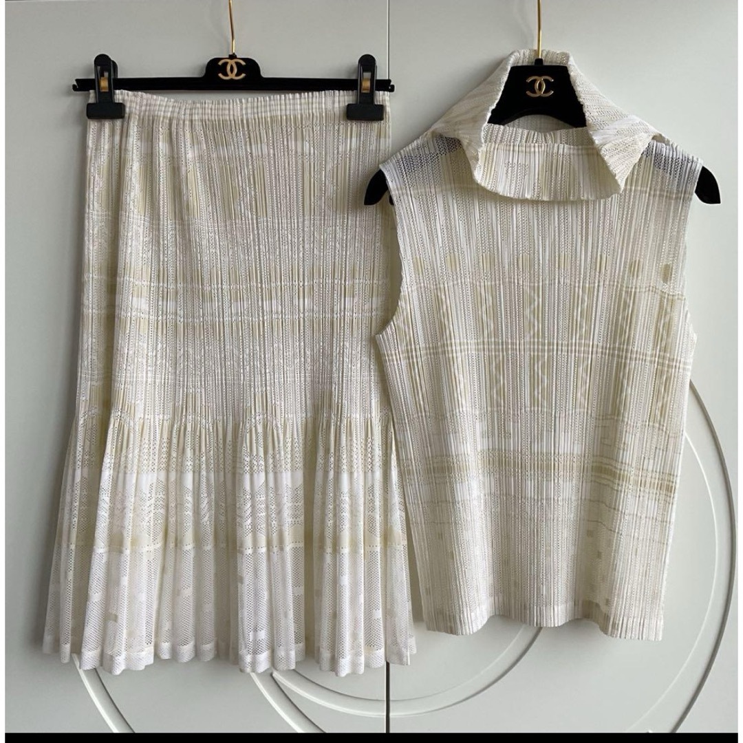 PLEATS PLEASE ISSEY MIYAKE - PLEATS PLEASE 美しい透かし編み PLEATS PLEASE ISSEY MIYAKE - PLEATS PLEASE 美しい透かし編み