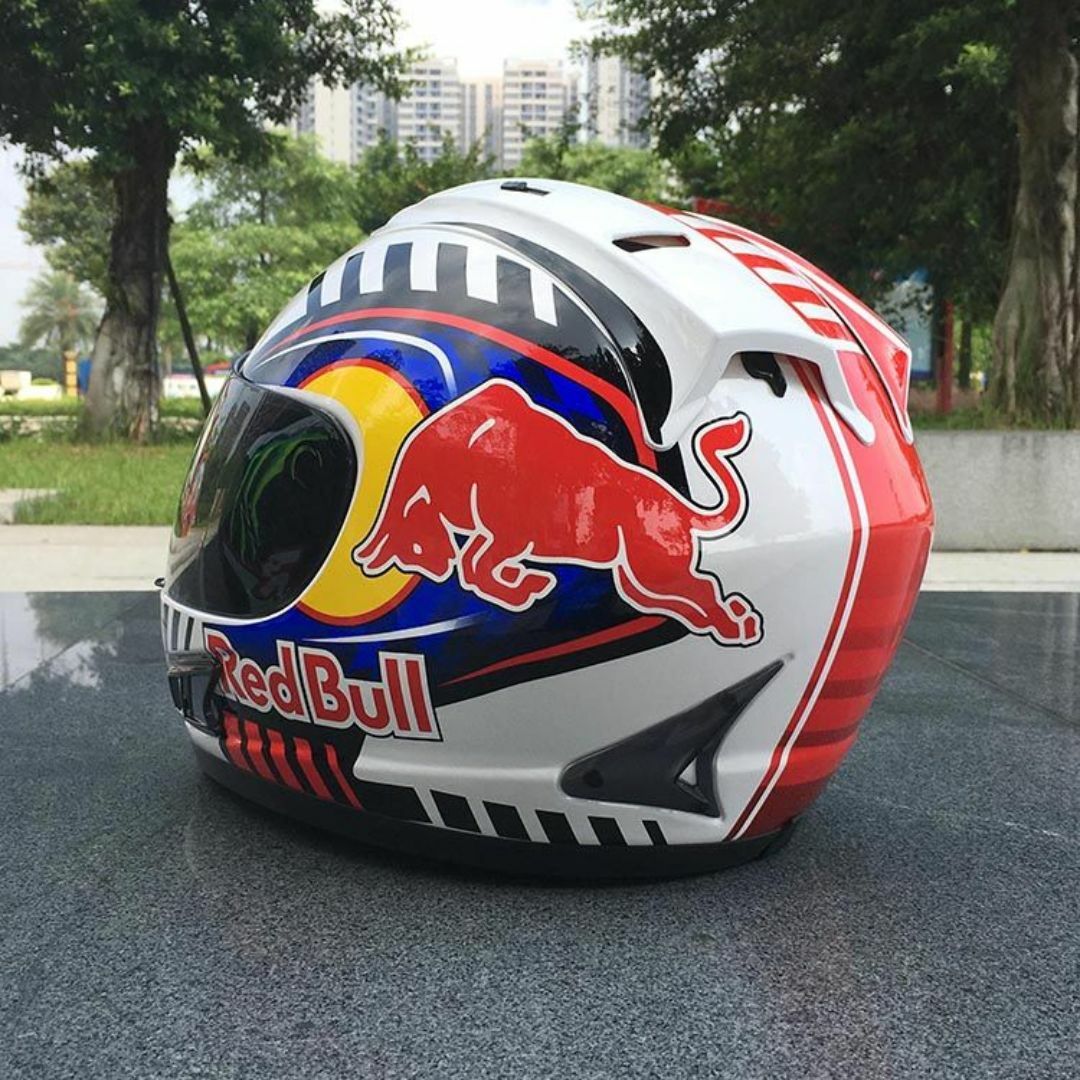 大人気!!レッドブルーフルフェイスヘルメット M~XXLサイズ 大人気!!レッドブルーフルフェイスヘルメット M~XXLサイズ