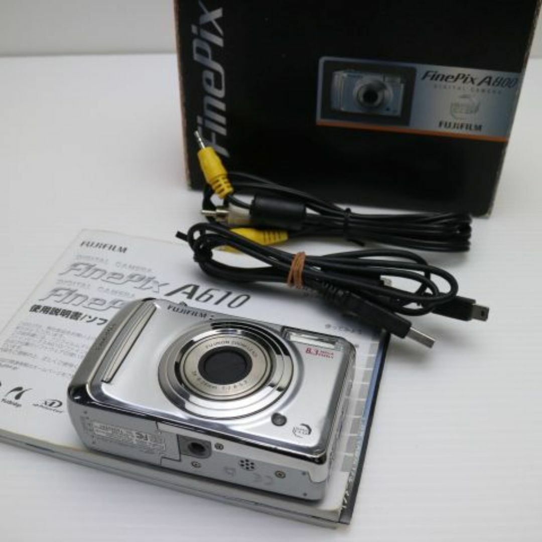 富士フイルム - 超美品 FinePix A800 シルバー M666の通販 by 富士フイルム - 超美品 FinePix A800 シルバー M666の通販 by