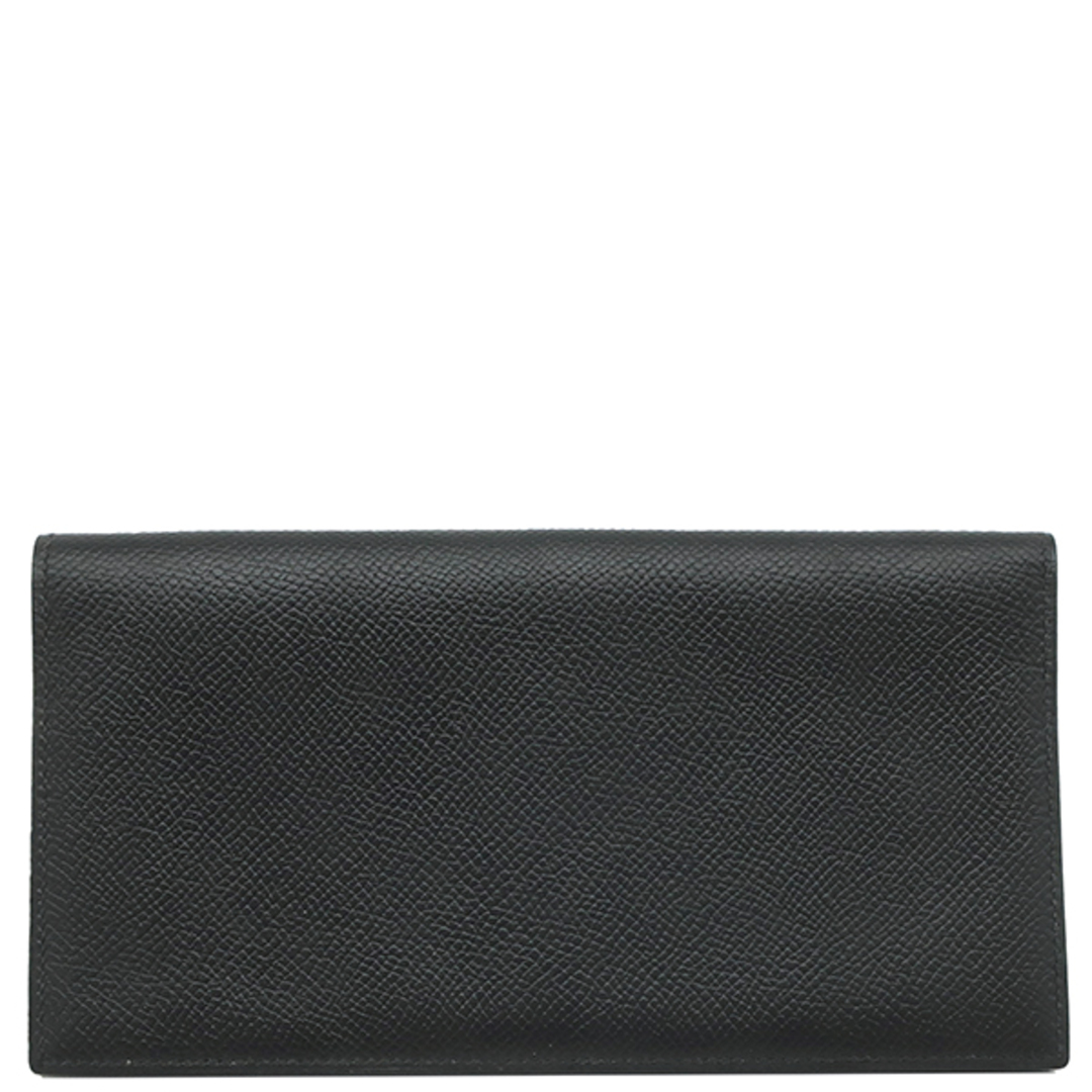 HERMES - エルメス HERMES 長財布 オオサカ クシュベル ブラック HERMES - エルメス HERMES 長財布 オオサカ クシュベル ブラック