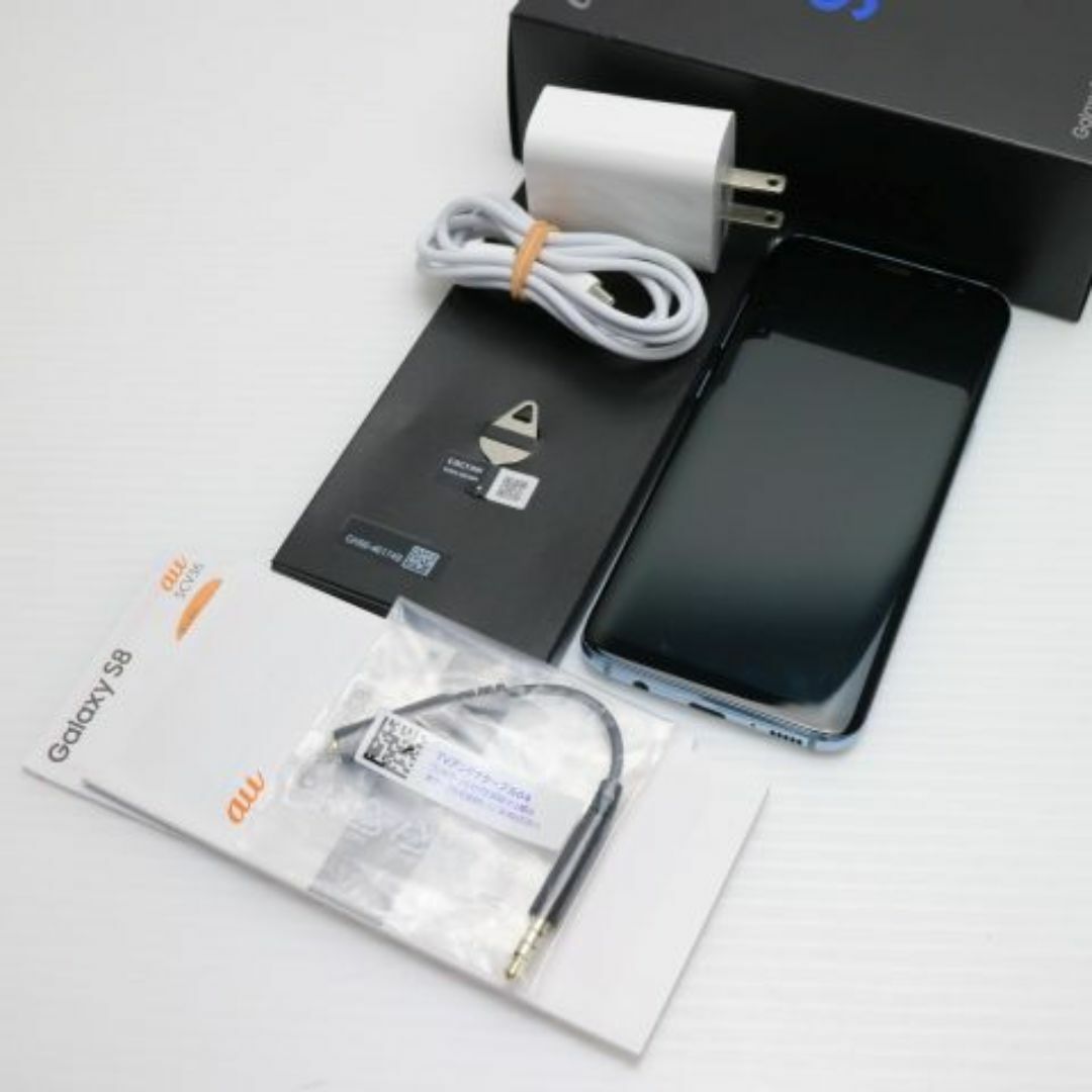Galaxy - au SCV36 Galaxy S8 ブルー 白ロム M666の通販 by Galaxy - au SCV36 Galaxy S8 ブルー 白ロム M666の通販 by