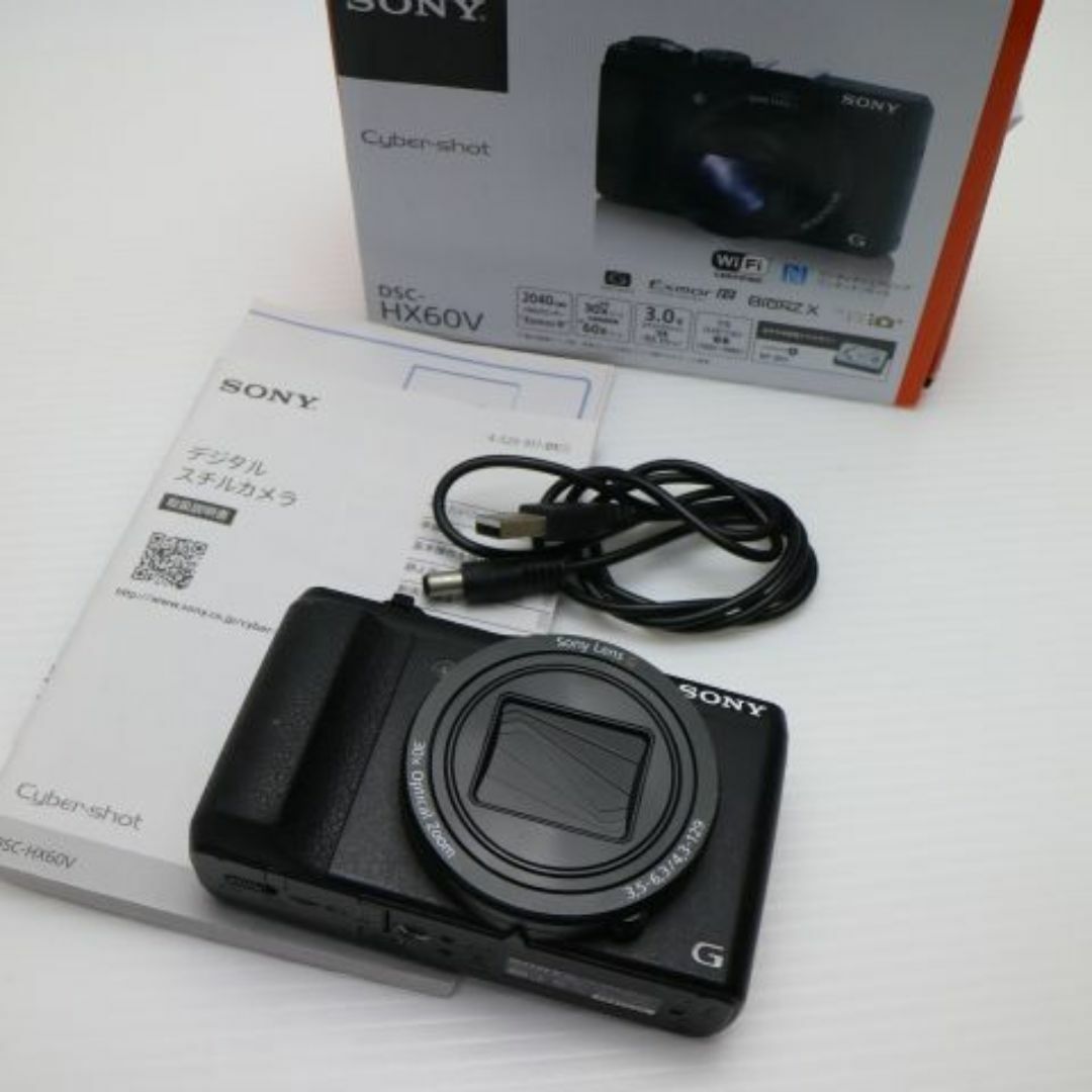 SONY - 超美品 DSC-HX60V ブラック M666の通販 by エコスタ SONY - 超美品 DSC-HX60V ブラック M666の通販 by エコスタ