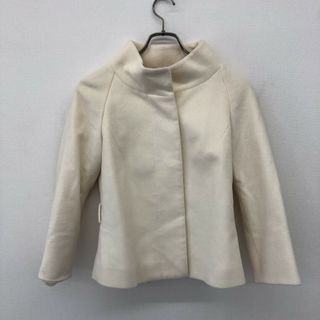 プロポーションボディドレッシング(PROPORTION BODY DRESSING)の【PROPORTION BODY DRESSING】プロポーションボディドレッシング ノーカラーコート ショート丈コート サイズ3 白系 ホワイト(その他)