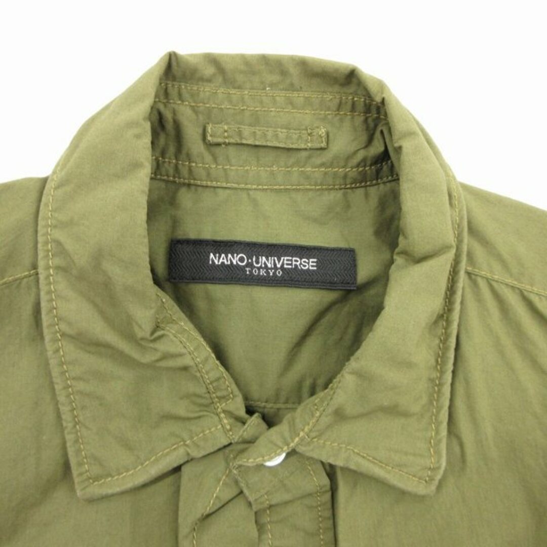 nano・universe - ナノユニバース nano universe シャツ 七分袖 nano・universe - ナノユニバース nano universe シャツ 七分袖