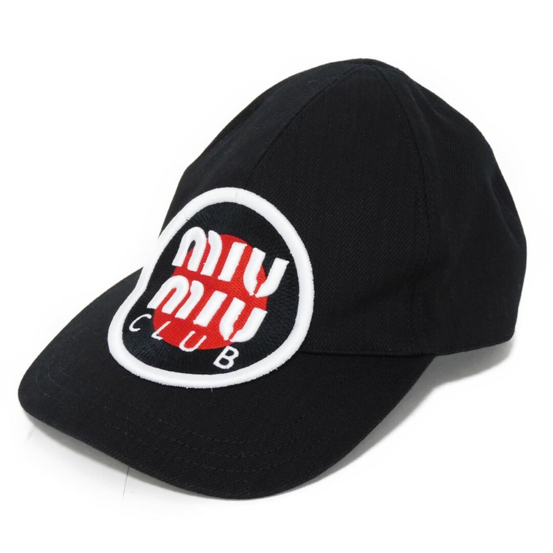 MIU MIU - MIUMIU ミュウミュウ ベースボール キャップ M 58cm MIU MIU - MIUMIU ミュウミュウ ベースボール キャップ M 58cm
