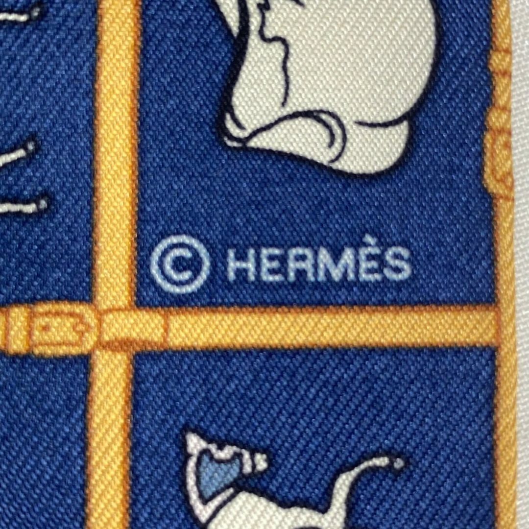 HERMES - 未使用 HERMES エルメス ツイリー スカーフ 馬着の通販 HERMES - 未使用 HERMES エルメス ツイリー スカーフ 馬着の通販