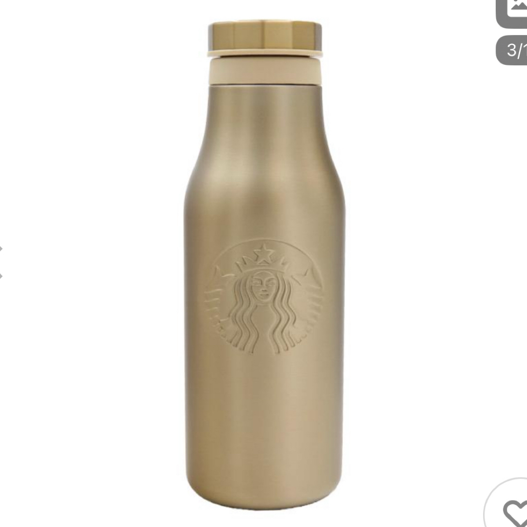 Starbucks - スターバックス ステンレスロゴボトルゴールドの Starbucks - スターバックス ステンレスロゴボトルゴールドの