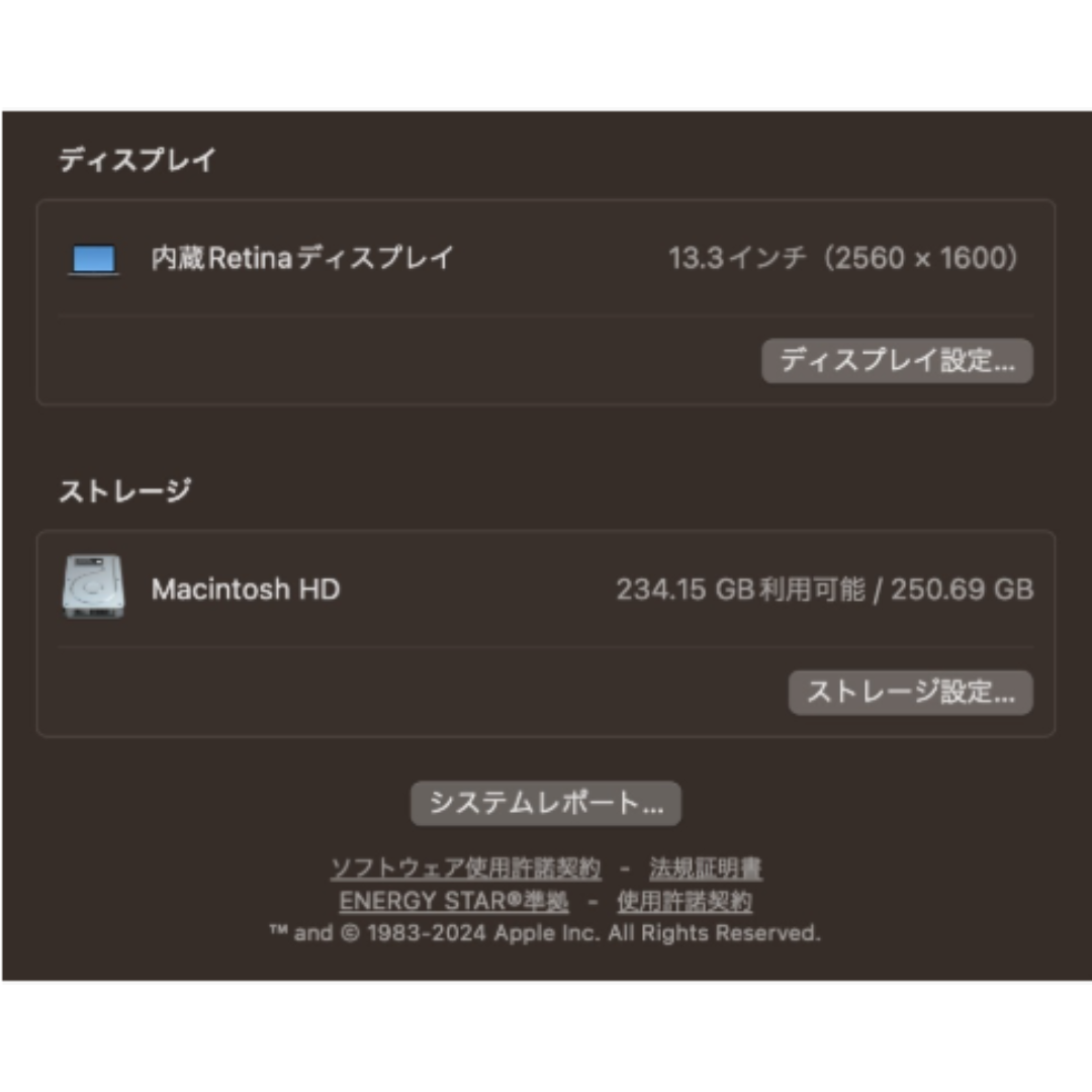 Mac (Apple) - 【ジャンク品】MacBook Pro(13インチ,2017)256GB Mac (Apple) - 【ジャンク品】MacBook Pro(13インチ,2017)256GB