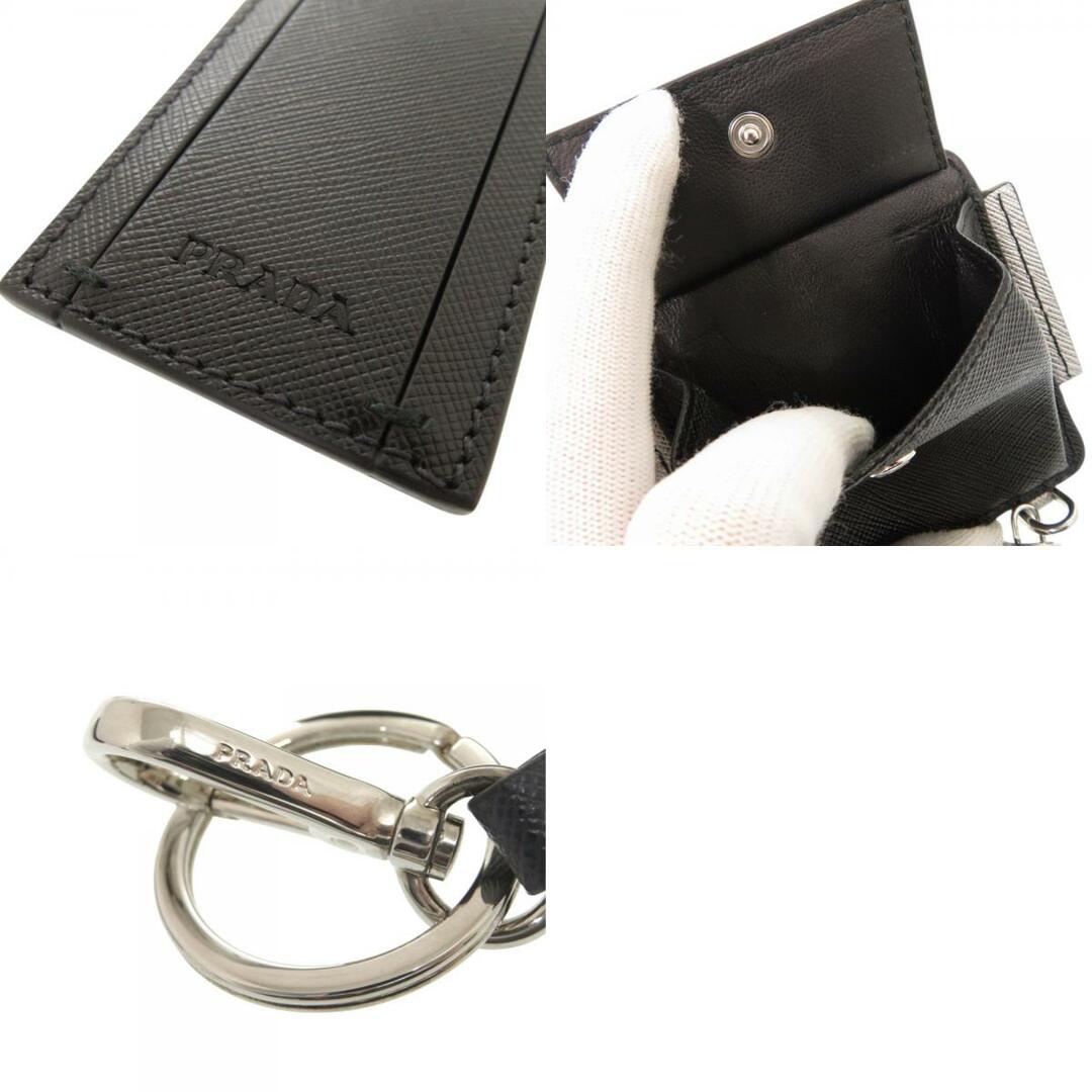 PRADA - 美品 プラダ ロボットチャーム キーリング付き レザー PRADA - 美品 プラダ ロボットチャーム キーリング付き レザー